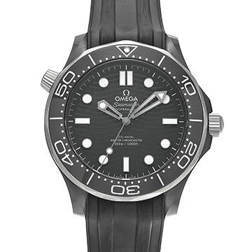 オメガ シーマスター ダイバー300 コーアクシャル マスタークロノメーター 210.92.44.20.01.001 ブラック メンズ 時計 【中古】【wristwatch】