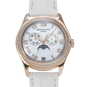パテック フィリップ コンプリケーション アニュアルカレンダー 4936R-001 ホワイトシェル レディース 時計 【中古】【wristwatch】