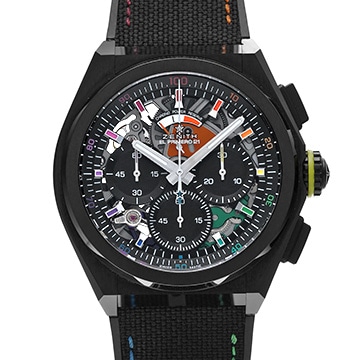 ゼニス デファイ エル・プリメロ 21 49.9013.9004/21.R952 スケルトン メンズ 時計 【中古】【wristwatch】