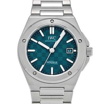 IWC インヂュニア オートマチック 40 IW328903 グリーン メンズ 時計 【中古】【wristwatch】