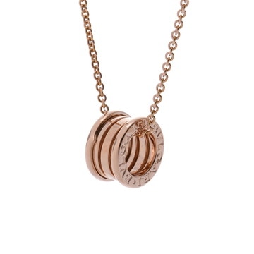 ブルガリ B-ZERO1 ネックレス ゴールド 335924 K18ピンクゴールド PG レディース ジュエリー 【中古】【jewelry】