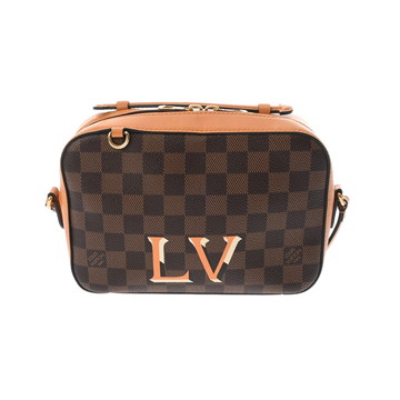 ルイ ヴィトン ダミエ サンタモニカ サフラン N40178 ダミエキャンバス レディース バッグ 【中古】【bag】