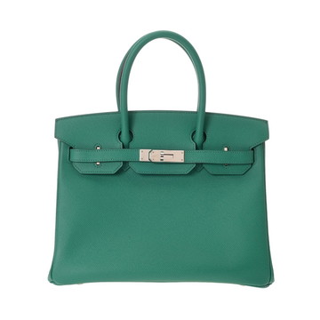 エルメス バーキン 30 ヴェールヴェルティゴ ヴォーエプソン レディース バッグ 【中古】【bag】