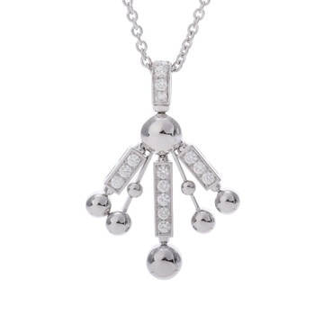 ブルガリ アストラーレ ファイヤーワークス ネックレス シルバー K18ホワイトゴールド WG レディース ジュエリー 【中古】【jewelry】