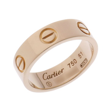 カルティエ ラブリング #51 ゴールド K18イエローゴールド YG レディース ジュエリー 【中古】【jewelry】