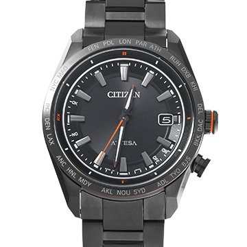 シチズン アテッサ ACT Line CB0286-61E ブラック メンズ 時計 【中古】【wristwatch】