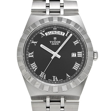 チューダー / チュードル ロイヤル 28600 ブラック メンズ 時計 【中古】【wristwatch】