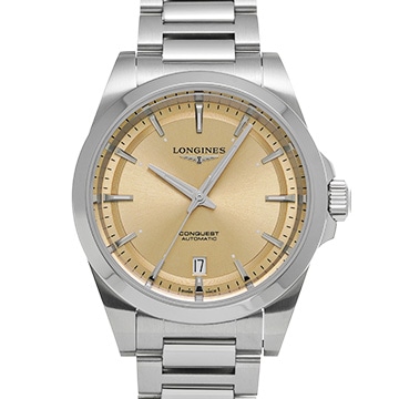ロンジン コンクエスト L3.720.4.62.6 シャンパン メンズ 時計 【中古】【wristwatch】