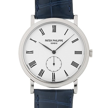 パテック フィリップ カラトラバ 5116G-001 ホワイト メンズ 時計 【中古】【wristwatch】
