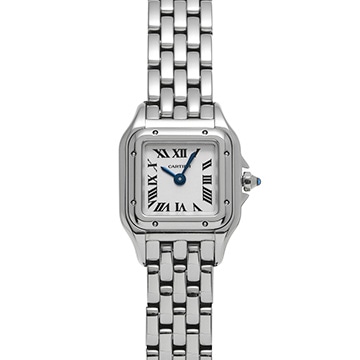 カルティエ パンテール ドゥ カルティエ ミニ WSPN0019 シルバー レディース 時計 【中古】【wristwatch】