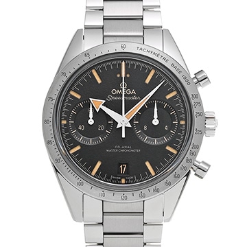 オメガ スピードマスター '57 コーアクシャル マスタークロノメーター 332.10.41.51.01.001 ブラック メンズ 時計 【中古】【wristwatch】
