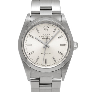 ロレックス エアキング 14000 シルバー メンズ 時計 【中古】【wristwatch】