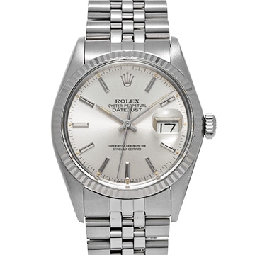 ロレックス デイトジャスト 16014 シルバー メンズ 時計 【中古】【wristwatch】