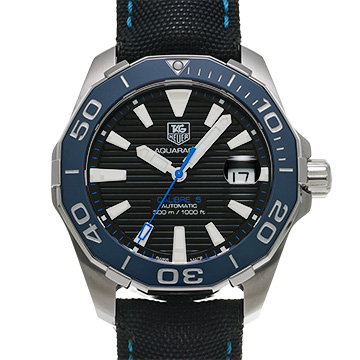 タグ ホイヤー アクアレーサー キャリバー5 WAY211B.FC6363 ブラック メンズ 時計 【中古】【wristwatch】