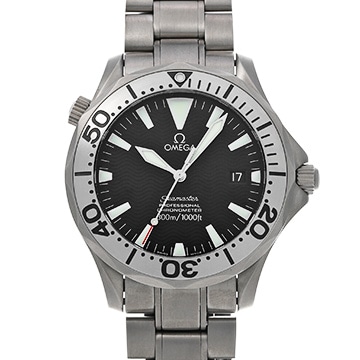 オメガ シーマスター プロフェッショナル 300 2231.50 ブラック メンズ 時計 【中古】【wristwatch】