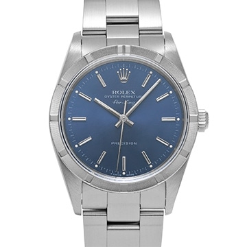 ロレックス エアキング 14010 ブルー メンズ 時計 【中古】【wristwatch】