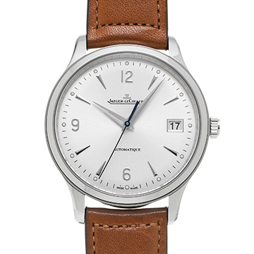 ジャガー ルクルト マスター コントロール デイト Q4018420 シルバーグレー メンズ 時計 【中古】【wristwatch】