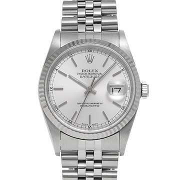 ロレックス デイトジャスト 16234 シルバー メンズ 時計 【中古】【wristwatch】
