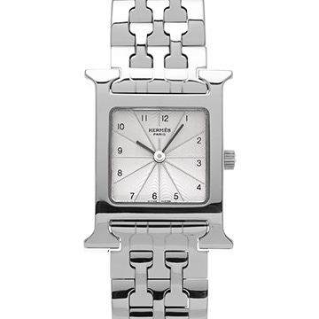 エルメス Hウォッチ HH1.210.260/4804 ホワイト レディース 時計 【中古】【wristwatch】