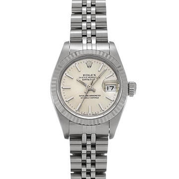 ロレックス デイトジャスト 69174 シルバー レディース 時計 【中古】【wristwatch】