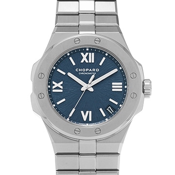 ショパール アルパイン イーグル ラージ 298600-3001 ブルー メンズ 時計 【中古】【wristwatch】