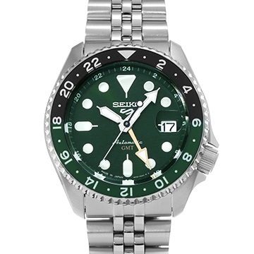 セイコー 5スポーツ SKXシリーズ SBSC019 グリーン メンズ 時計 【中古】【wristwatch】