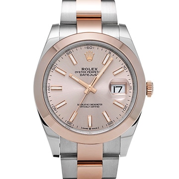 ロレックス デイトジャスト 41 126301 サンダスト メンズ 時計 【中古】【wristwatch】