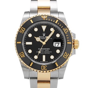 ロレックス サブマリーナ デイト 116613LN ブラック メンズ 時計 【中古】【wristwatch】