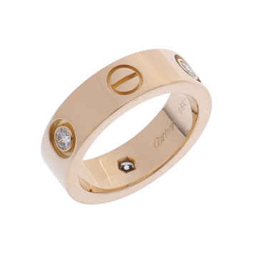 カルティエ ラブリング #50 3PD ゴールド K18イエローゴールド YG レディース ジュエリー 【中古】【jewelry】