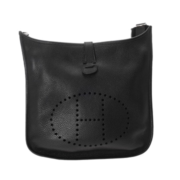 エルメス エヴリン3 GM ブラック トリヨンクレマンス レディース バッグ 【中古】【bag】