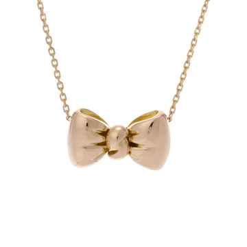 ヴァン クリーフ&アーペル ヴィンテージ リボン ネックレス ゴールド K18イエローゴールド YG レディース ジュエリー 【中古】【jewelry】