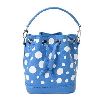 ルイ ヴィトン モノグラムアンプラントドット LV×YK ナノノエ ブルークレール M81985 レザー ユニセックス バッグ 【中古】【bag】