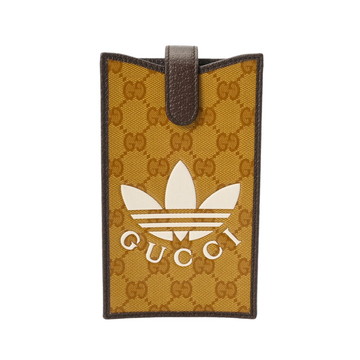 【新品未使用品】GUCCI ネイビー GG柄ポーチ　ナイロン　男女兼用マチあり 新品未使用品】GUCCI ネイビー GG柄ポーチ ナイロン 男女兼用
