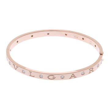 ブルガリ B-ZERO1 エッセンシャル ブレスレット #m ゴールド 354025 K18ピンクゴールド PG レディース ジュエリー 【中古】【jewelry】