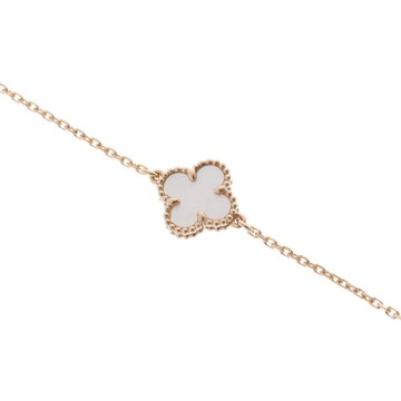 ヴァン クリーフ&アーペル スウィートアルハンブラ ブレスレット ゴールド VCARF68800 K18イエローゴールド YG レディース ジュエリー 【中古】【jewelry】