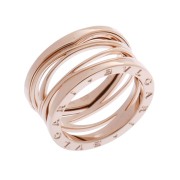 ブルガリ B-ZERO1 レジェンド リング #60 ゴールド K18ピンクゴールド PG レディース ジュエリー 【中古】【jewelry】