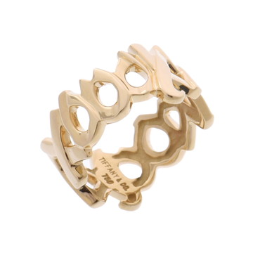 ティファニー ラブ＆キス リング ゴールド K18イエローゴールド YG レディース ジュエリー 【中古】【jewelry】