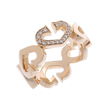 カルティエ Cハートリング #49 ゴールド B4041749 K18イエローゴールド YG レディース ジュエリー 【中古】【jewelry】