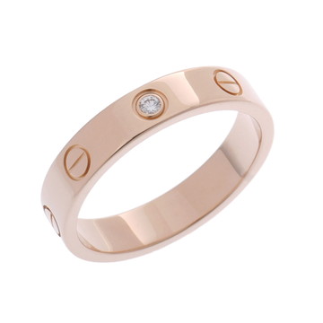 カルティエ ミニラブリング 1PD #54 ゴールド K18ピンクゴールド PG レディース ジュエリー 【中古】【jewelry】