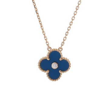 ヴァン クリーフ&アーペル ヴィンテージアルハンブラ ネックレス 2019年ホリデー ゴールド VCARP46000 K18ピンクゴールド PG レディース ジュエリー 【中古】【jewelry】