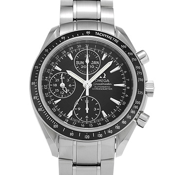 オメガ スピードマスター トリプルカレンダー 3220.50 ブラック メンズ 時計 【中古】【wristwatch】