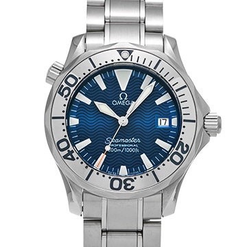 オメガ シーマスター プロフェッショナル 300 2263.80 ブルー メンズ 時計 【中古】【wristwatch】