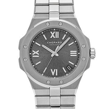 ショパール アルパイン イーグル ラージ 298600-3002 グレー メンズ 時計 【中古】【wristwatch】