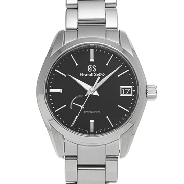 グランドセイコー スプリングドライブ SBGA285 ブラック メンズ 時計 【中古】【wristwatch】