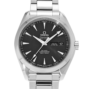 オメガ シーマスター アクアテラ アニュアルカレンダー コーアクシャル 231.10.43.22.01.002 ブラック メンズ 時計 【中古】【wristwatch】