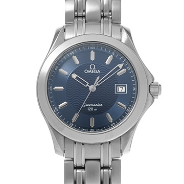 オメガ シーマスター 120 クォーツ 2511.81 ブルー メンズ 時計 【中古】【wristwatch】