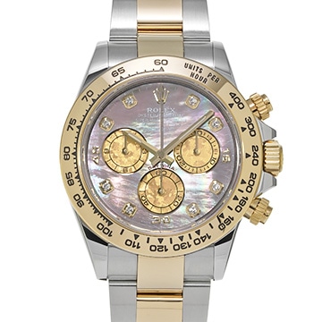 ロレックス コスモグラフ デイトナ 116503NG ブラックシェル/ダイヤモンド メンズ 時計 【中古】【wristwatch】