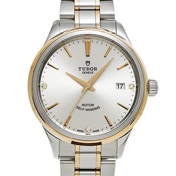 チューダー / チュードル スタイル 12503 シルバー/ダイヤモンド メンズ 時計 【中古】【wristwatch】