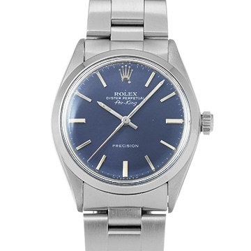 ロレックス エアキング 5500 ブルー メンズ 時計 【中古】【wristwatch】