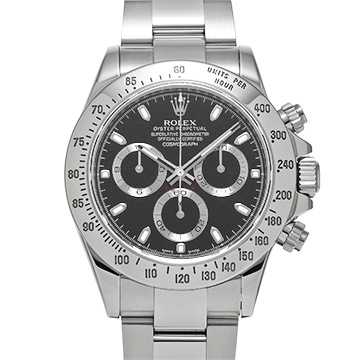 ロレックス コスモグラフ デイトナ 116520 ブラック メンズ 時計 【中古】【wristwatch】